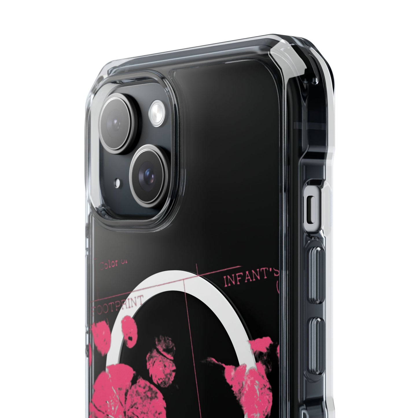 Clear Magnetic Phone Case – Mom’s Little Pink Footprints