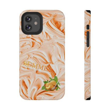 Impact-Resistant Phone Case – Peach Sorbet