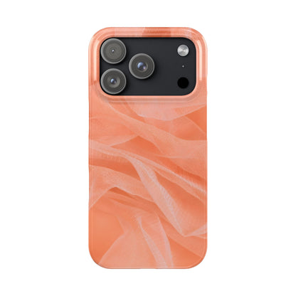 Slim Phone Case – Coral Veil