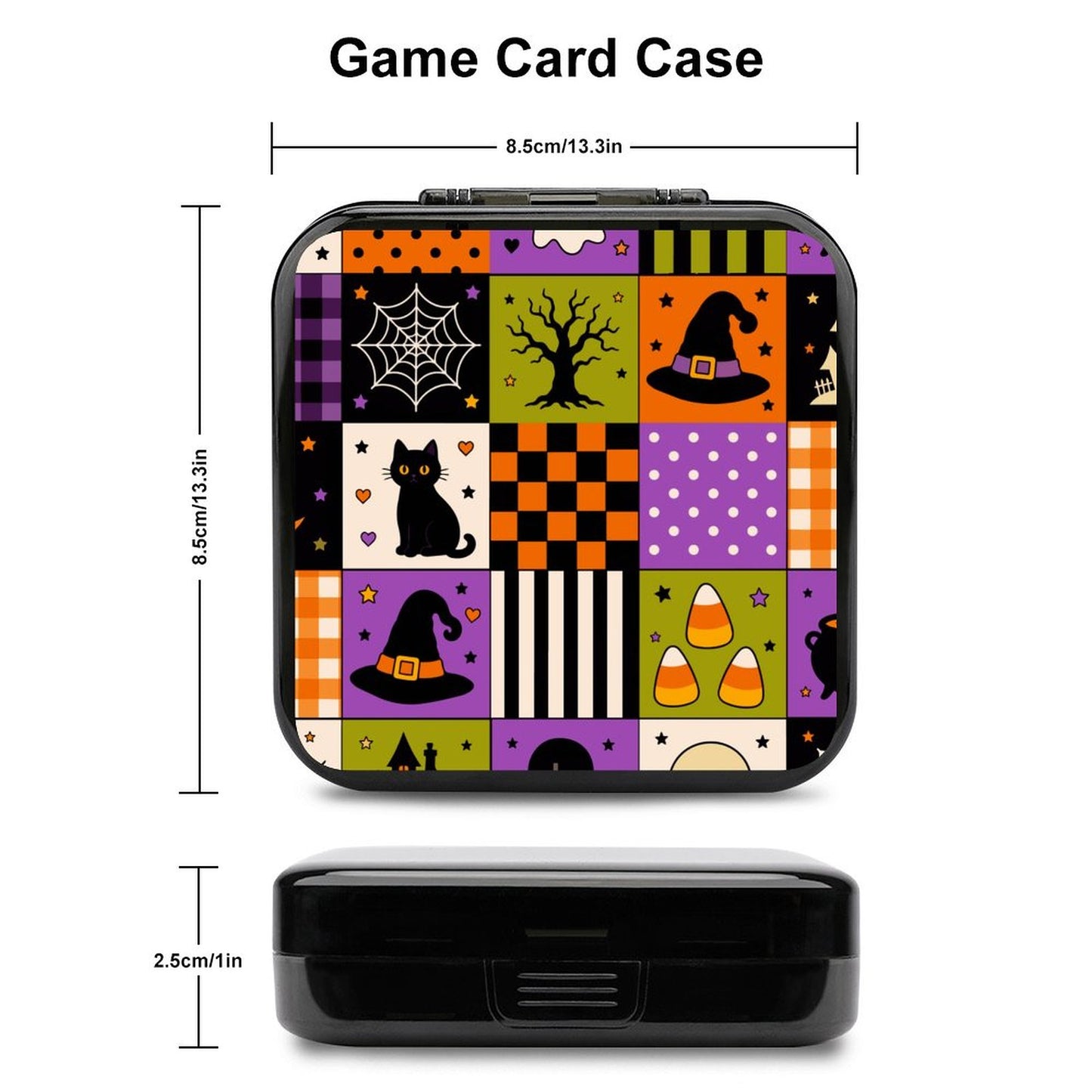 Game Card Case – Spooky Patchwork