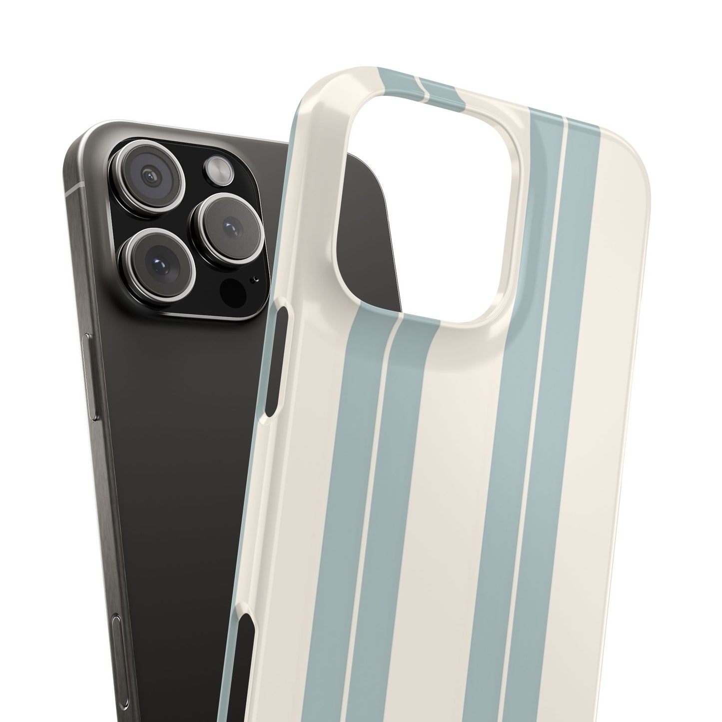 Slim Phone Case – Coastal Stripe