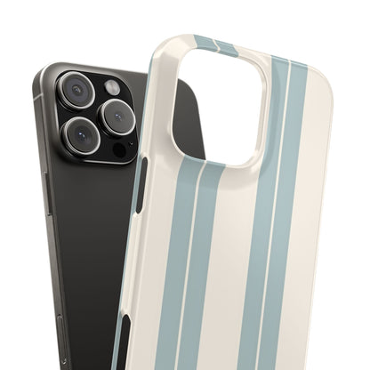 Slim Phone Case – Coastal Stripe