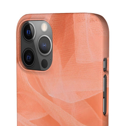 Snap Phone Case – Coral Veil