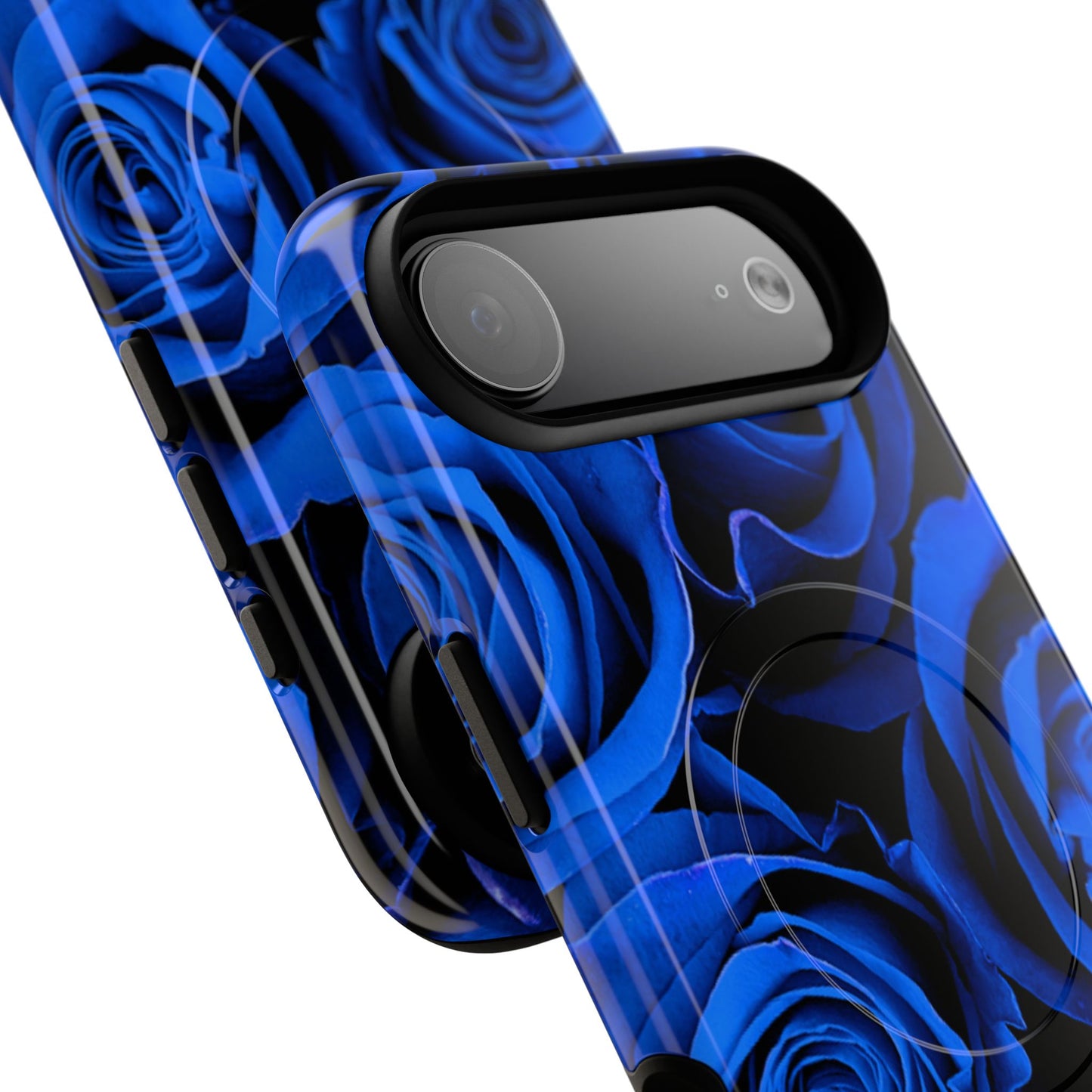 Protective Magnetic Phone Case – Midnight Bloom