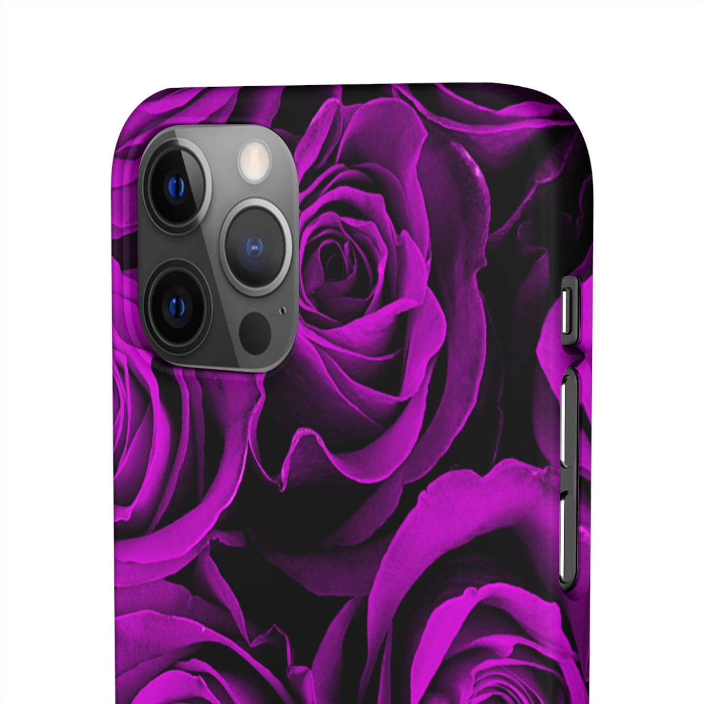 Snap Phone Case – Amethyst Roses
