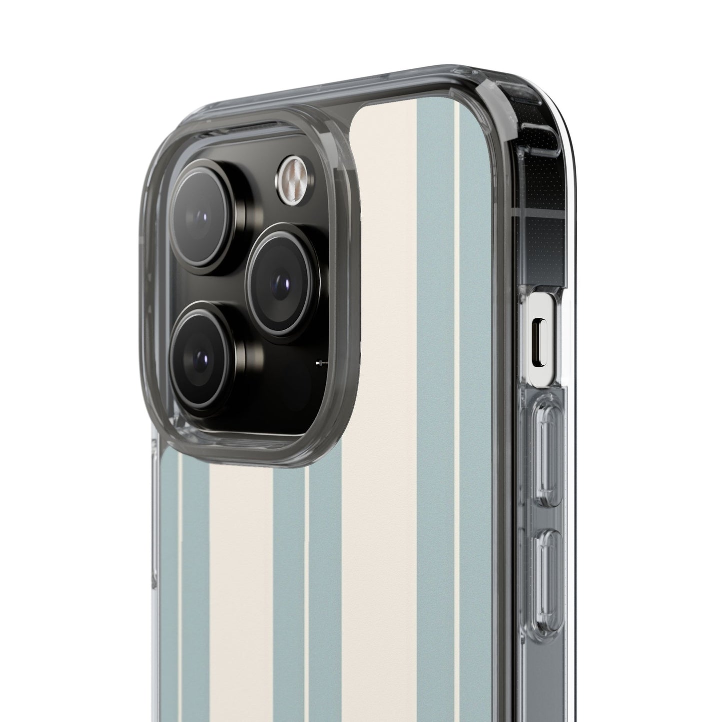 Clear Phone Case – Coastal Stripe