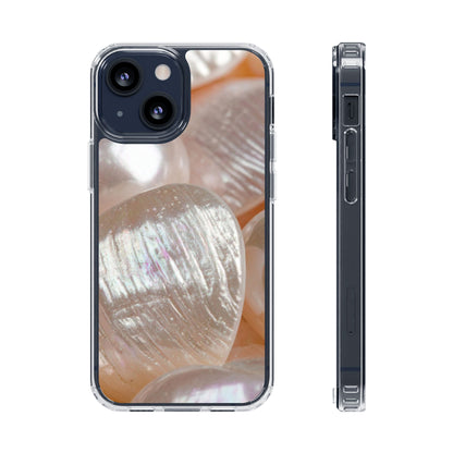 Clear Phone Case – Blush Pearl