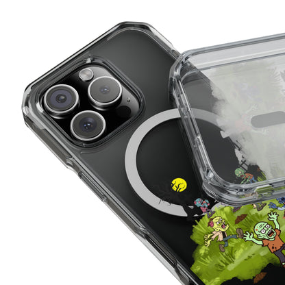 Clear Magnetic Phone Case – Graveyard Shift
