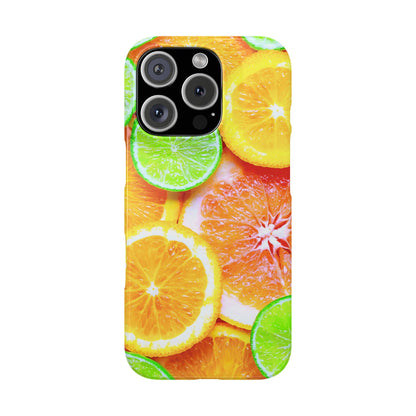 Slim Phone Case – Sunkissed Citrus