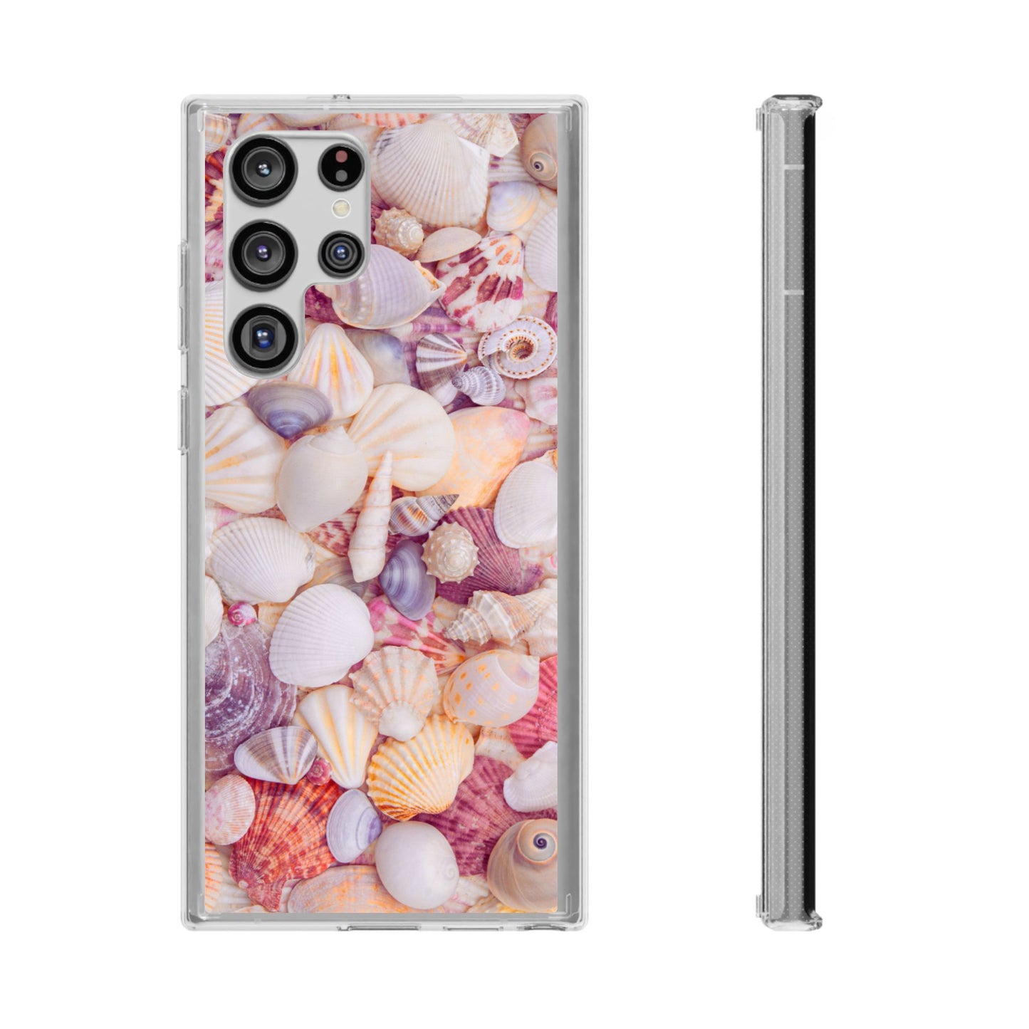 Clear Phone Case – Shell Scatter