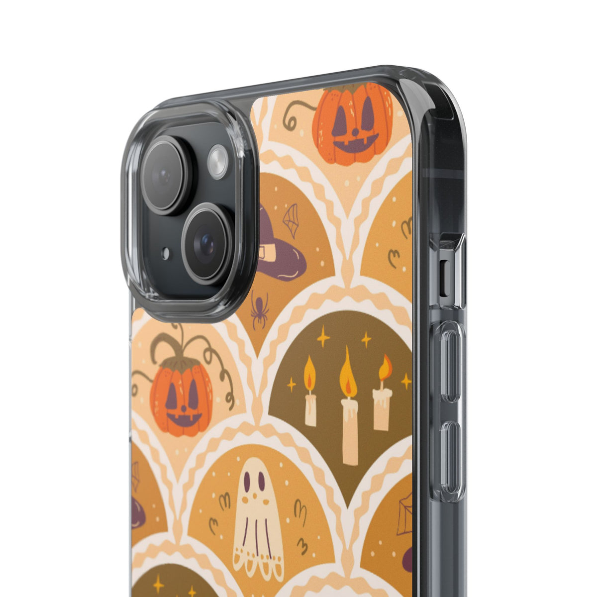 Clear Phone Case – Vintage Haunt – Compatible with iPhone 13–17 & Samsung Galaxy S25–S26 Series