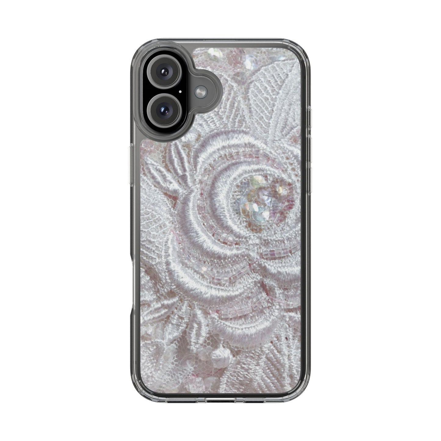 Clear Phone Case – Lace Veil