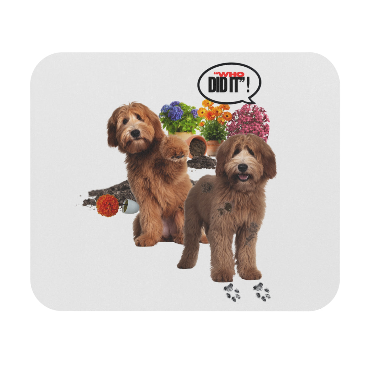 Rectangle Mouse Pad – Wasn’t Me