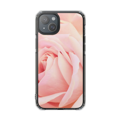 Clear Magnetic Phone Case – A Mother’s Rose Embrace
