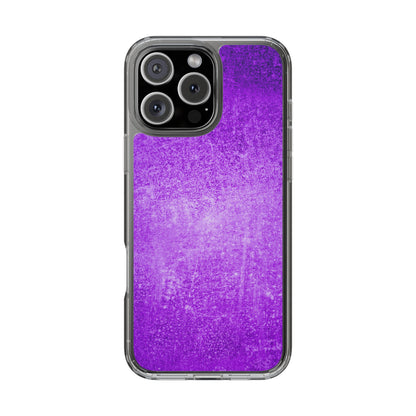 Clear Phone Case – Violet Voltage