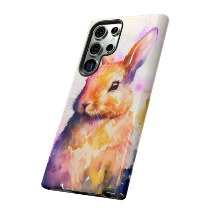 Protective Phone Case – Painted Hare