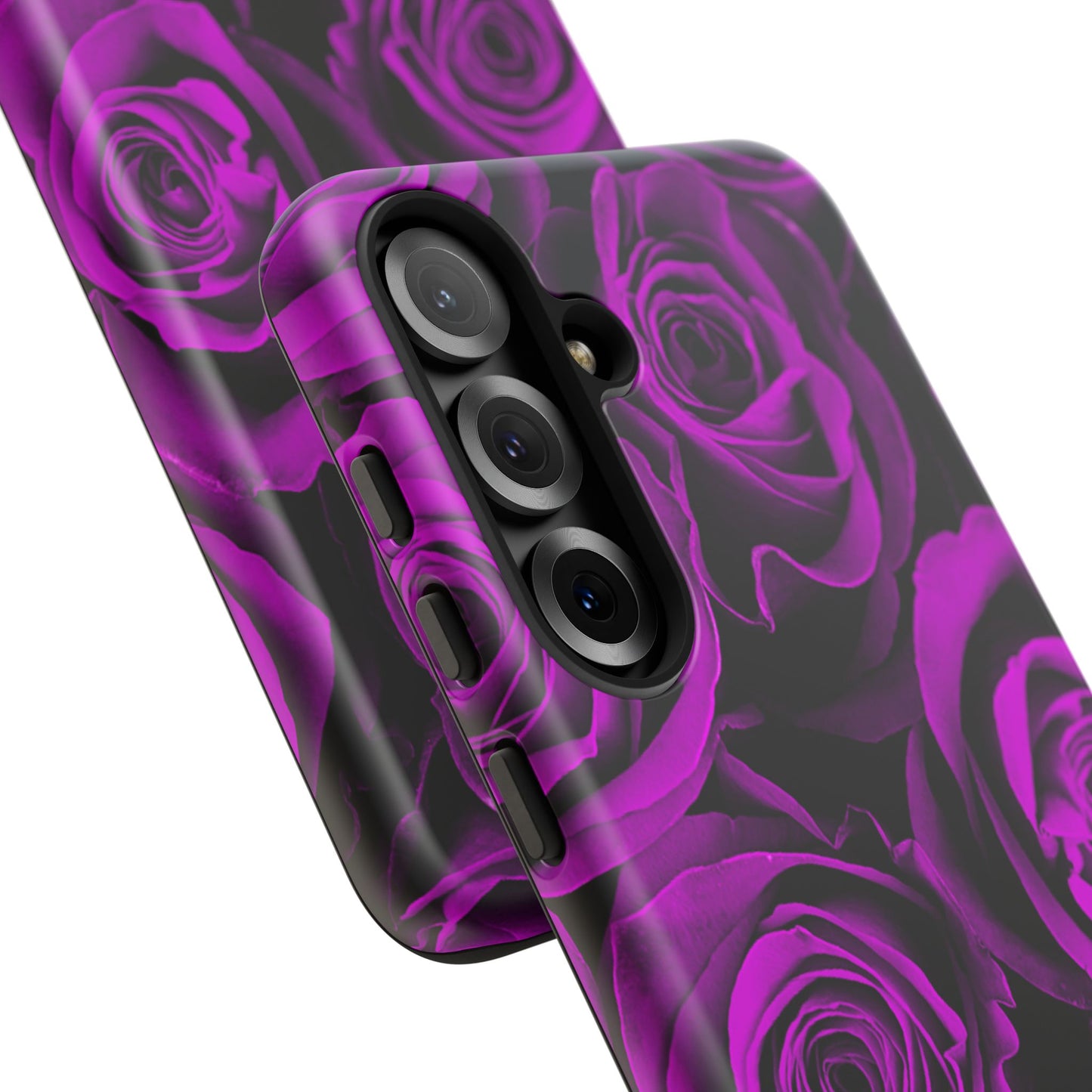 Protective Phone Case – Amethyst Roses