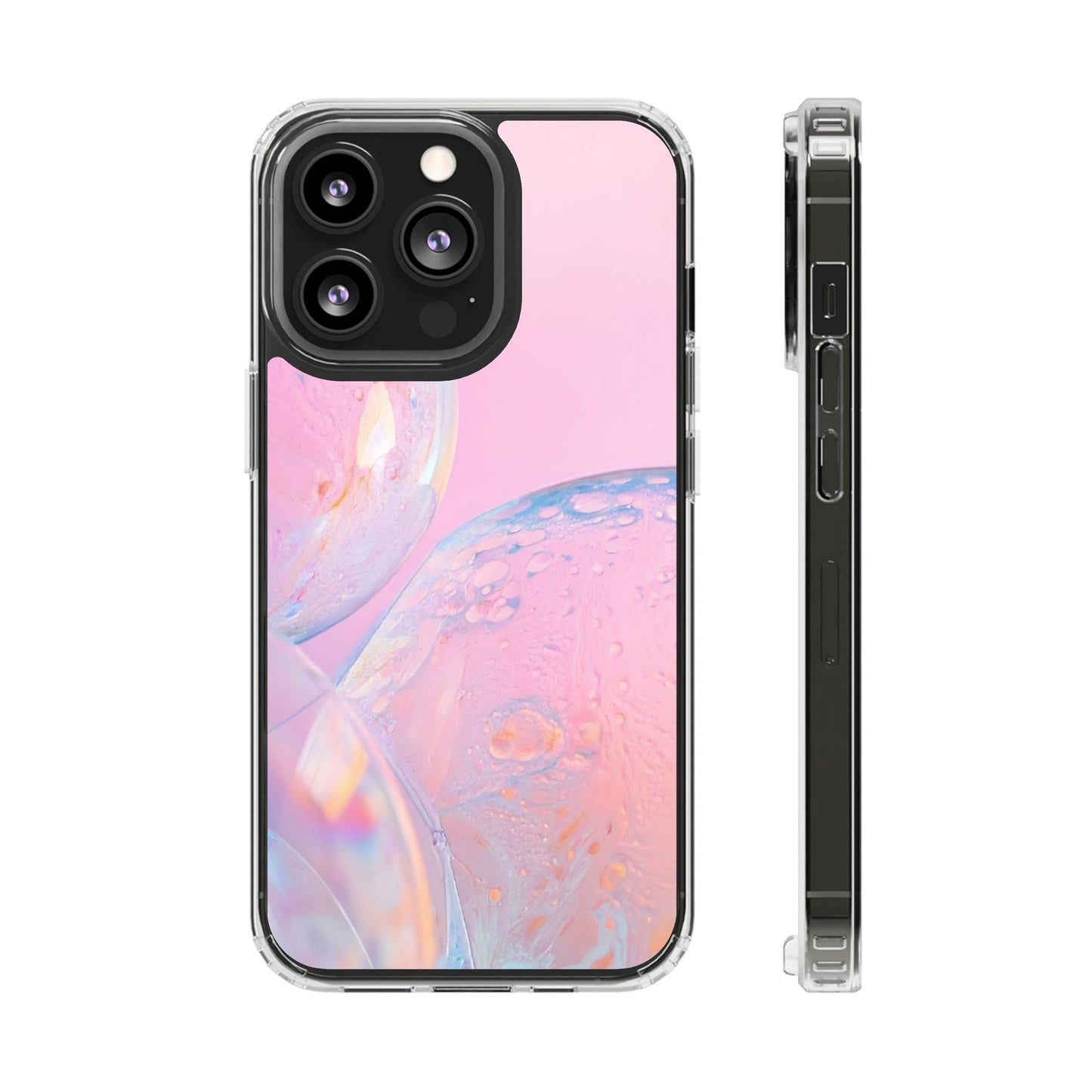 Clear Phone Case – Sugar Bubbles
