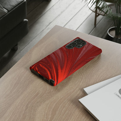 Protective Phone Case – Crimson Current