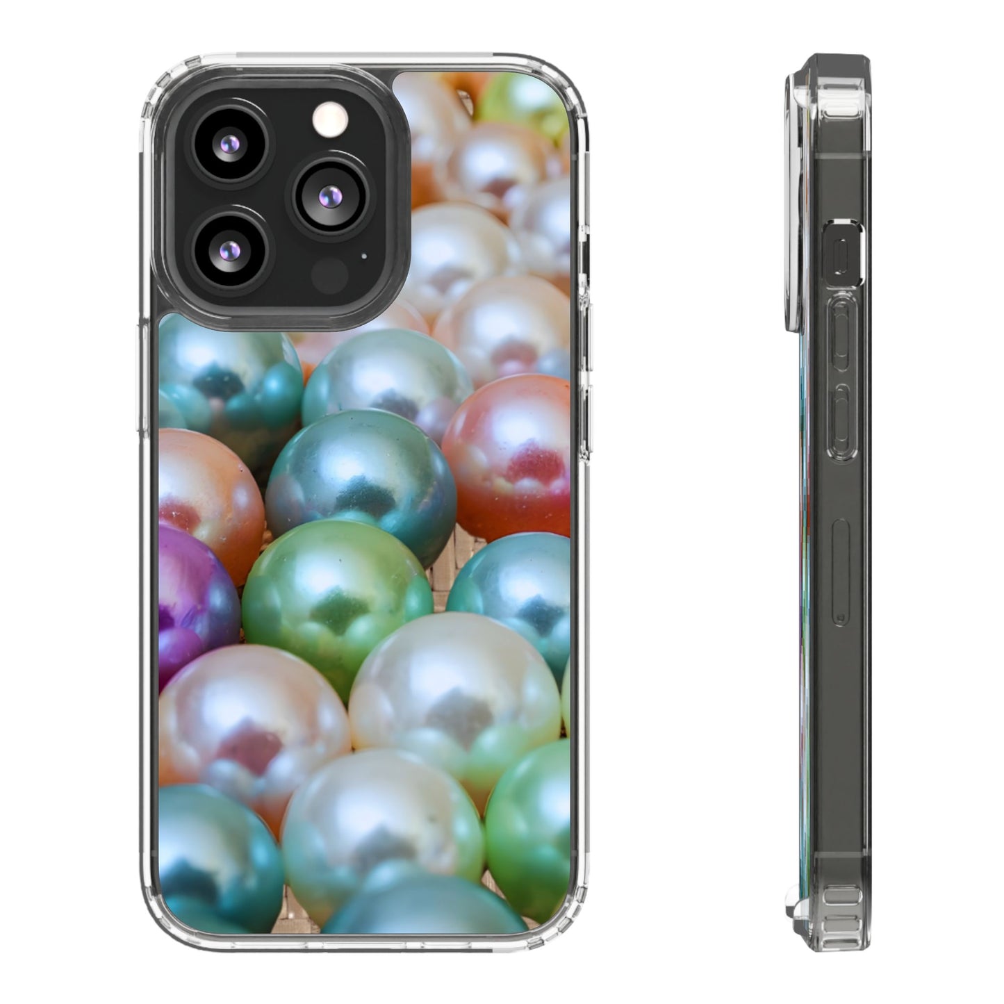Clear Phone Case – Pearl Pop