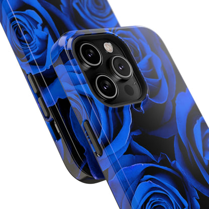Impact-Resistant Phone Case – Midnight Bloom
