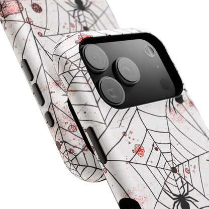 Impact-Resistant Phone Case – Blood Web