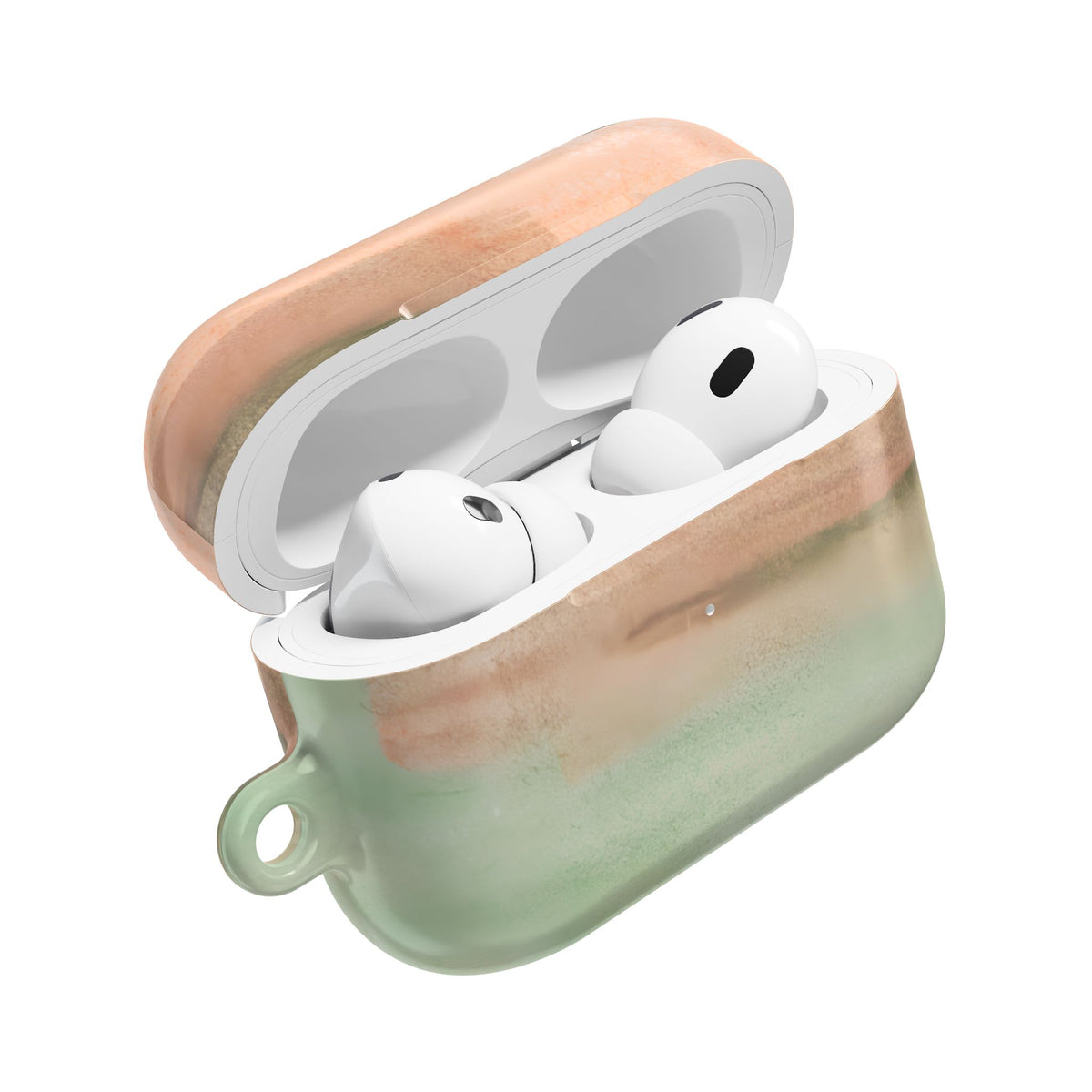 Earbud Case Cover – Sage & Sorbet