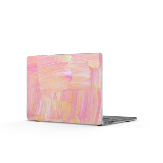 Clear Laptop Case – Sorbet Stroke