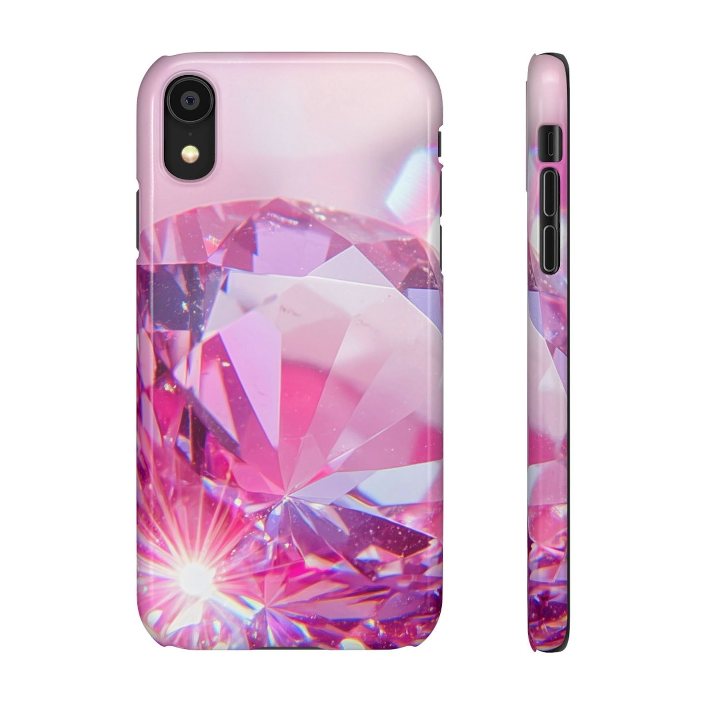 Snap Phone Case – Pink Ice