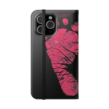 Flip Case – Mom’s Little Pink Footprints