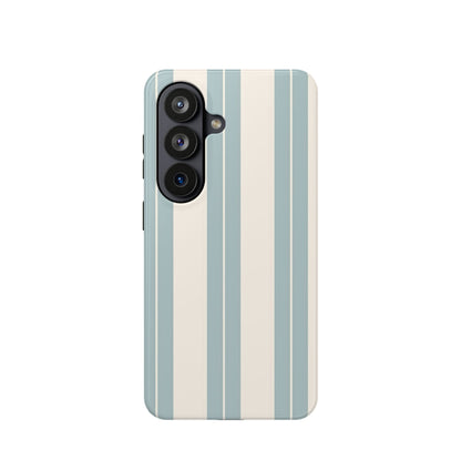 Wireless-Charging Compatible Case – Coastal Stripe