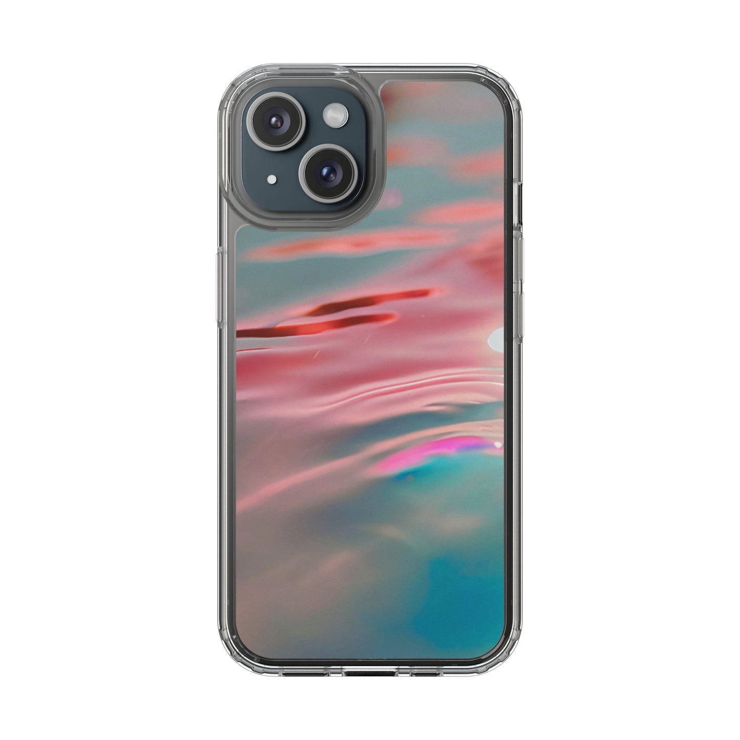 Clear Phone Case – Liquid Sunset