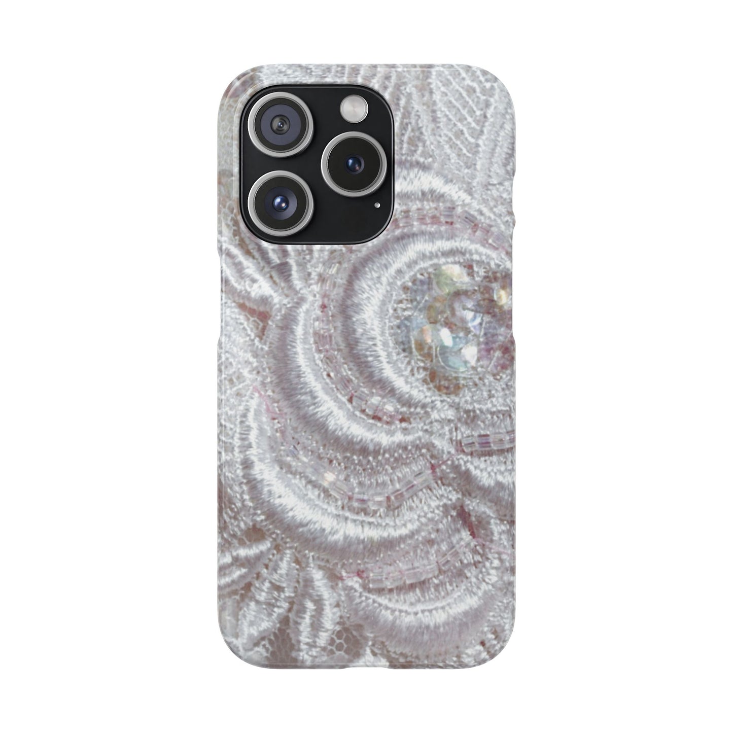 Snap Phone Case – Lace Veil