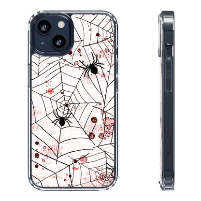 Clear Phone Case – Blood Web