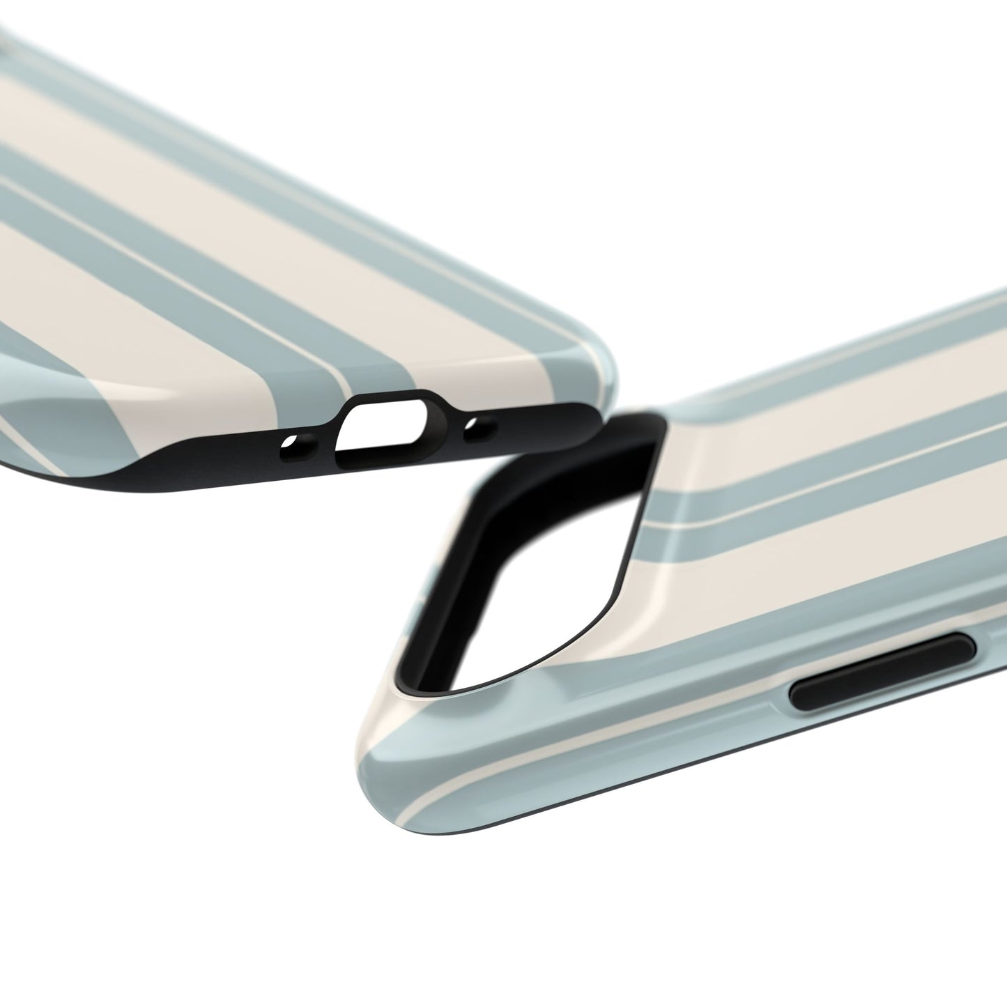 Impact-Resistant Phone Case – Coastal Stripe