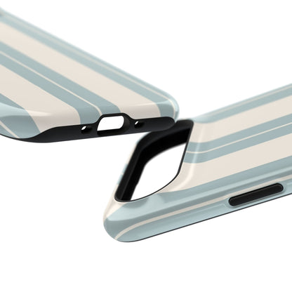Impact-Resistant Phone Case – Coastal Stripe