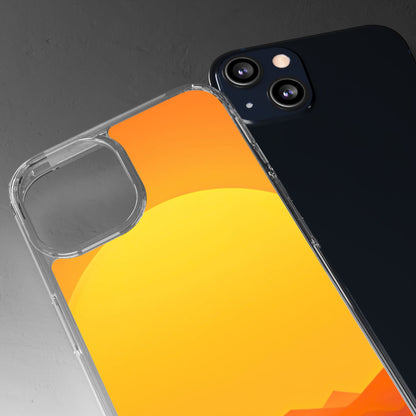 Clear Phone Case – Desert Sunrise
