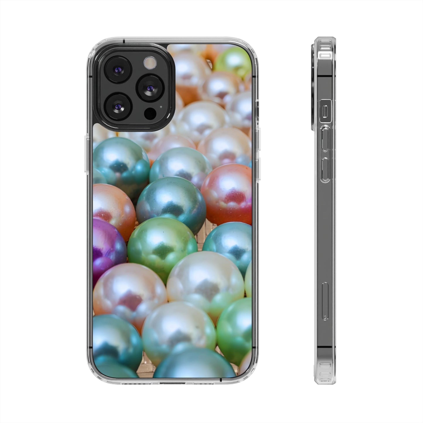 Clear Phone Case – Pearl Pop