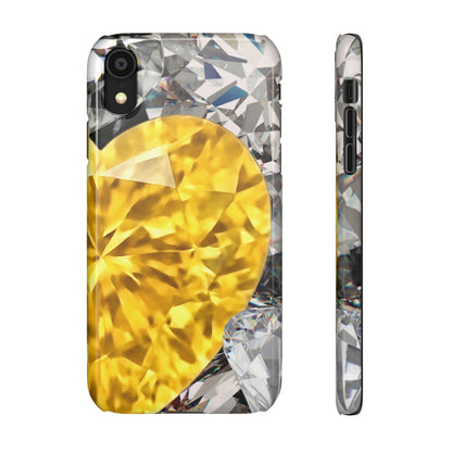 Snap Phone Case – Heart of Gold