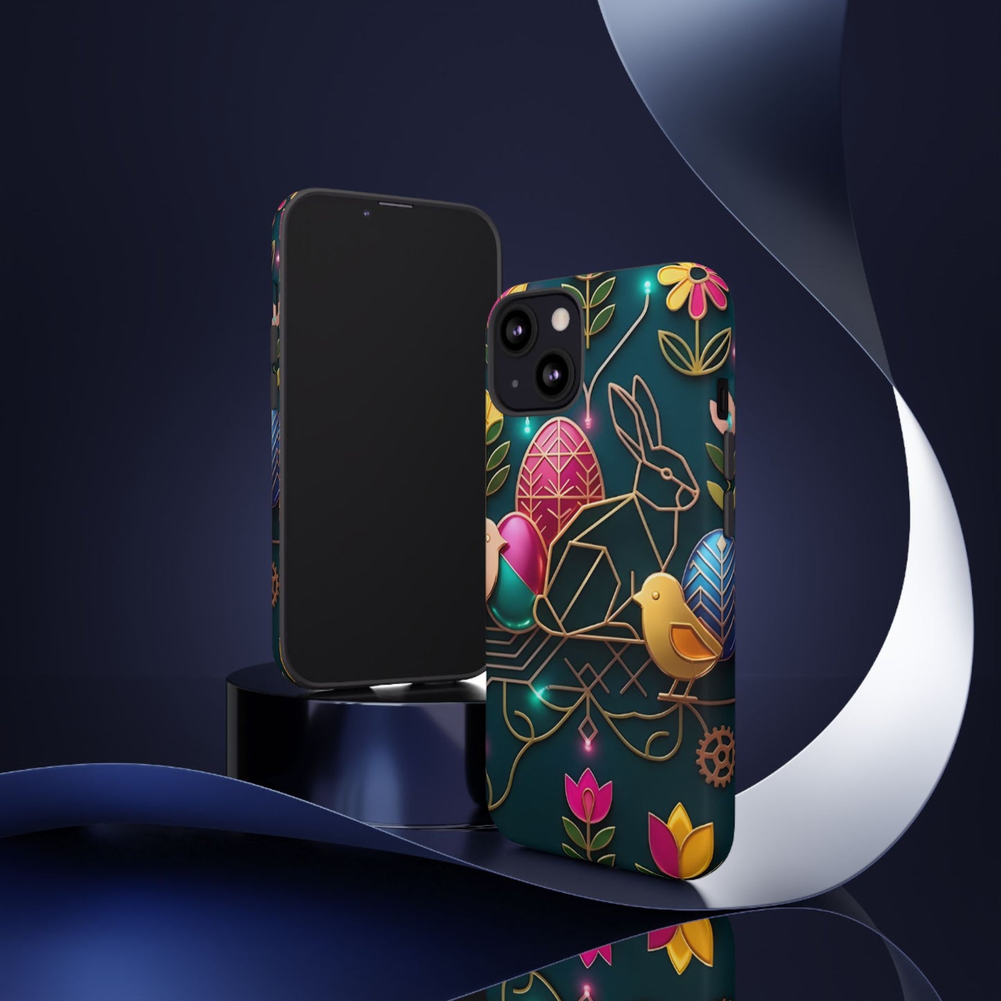 Protective Phone Case – Jeweled Garden