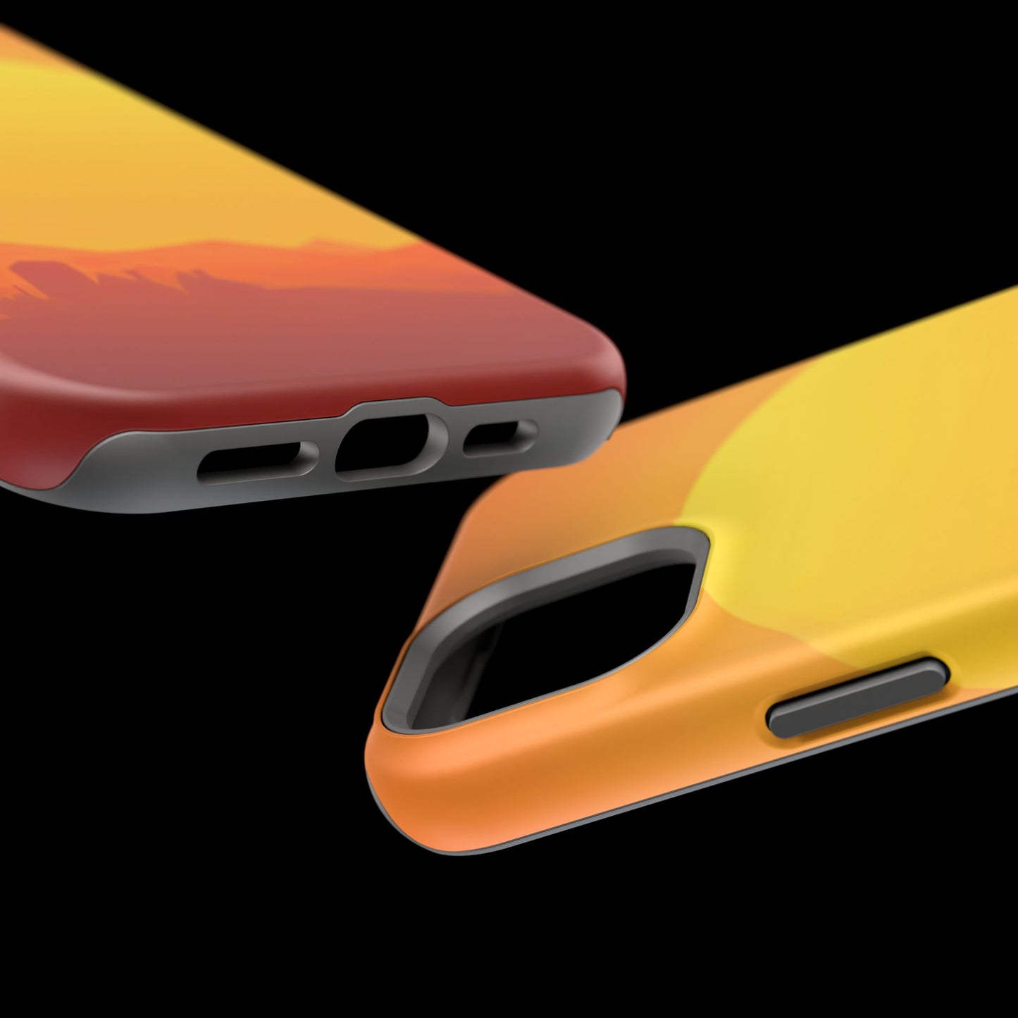 Wireless-Charging Compatible Case – Desert Sunrise