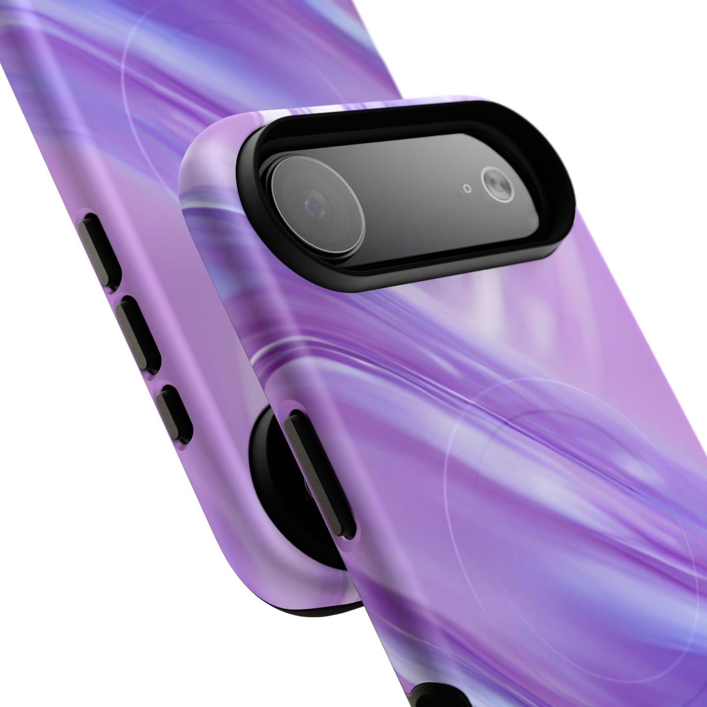 Protective Magnetic Phone Case – Lavender Wave
