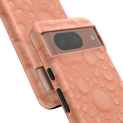 Protective Phone Case – Apricot Rain