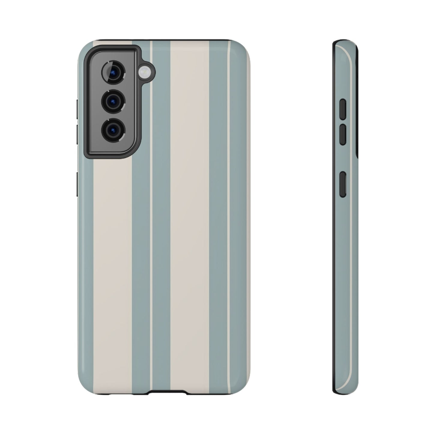 Impact-Resistant Phone Case – Coastal Stripe