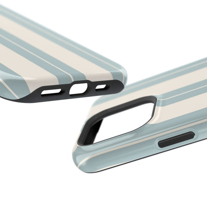 Impact-Resistant Phone Case – Coastal Stripe