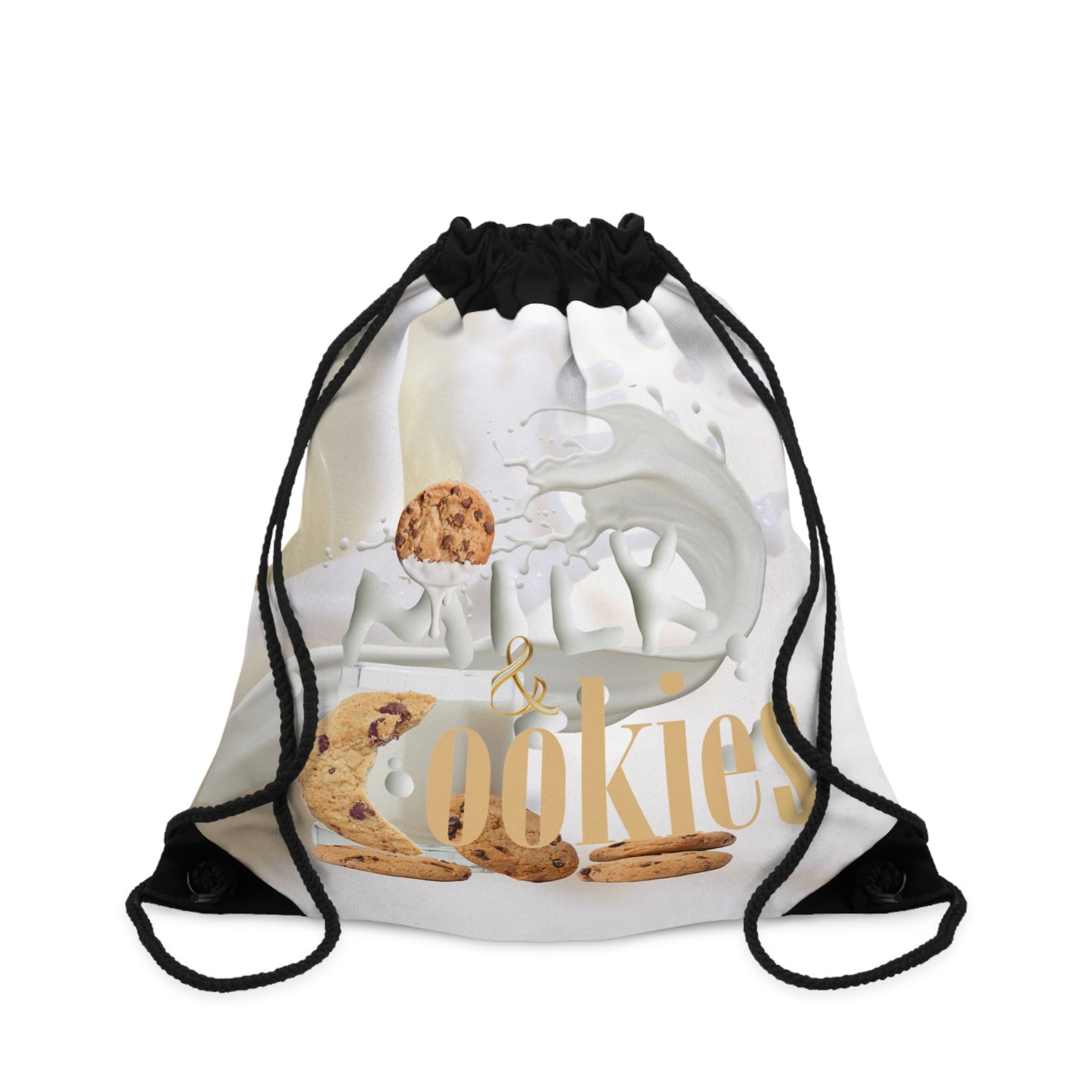 Drawstring Bag – Milk & Cookies