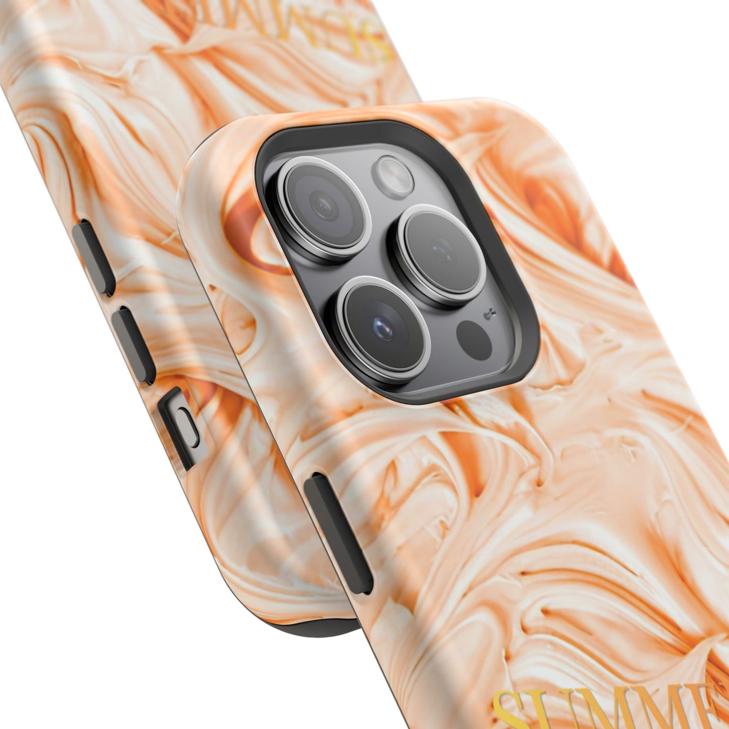 Wireless-Charging Compatible Case – Peach Sorbet