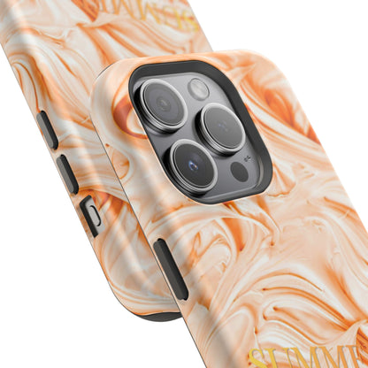 Wireless-Charging Compatible Case – Peach Sorbet