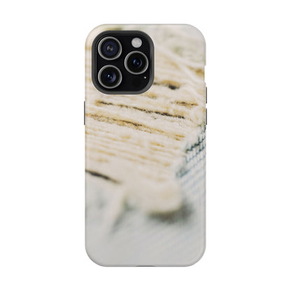 Impact-Resistant Phone Case – Woven Warmth