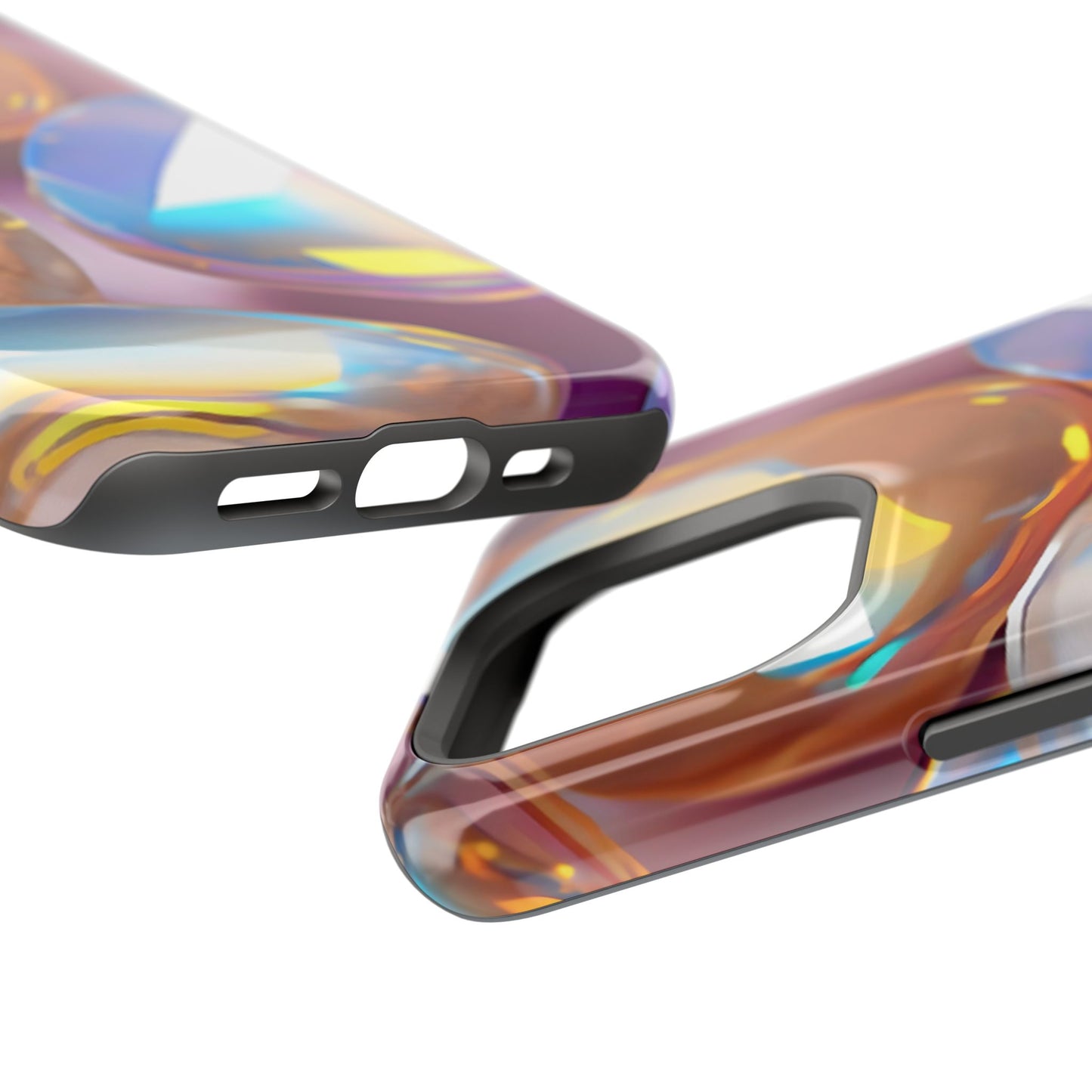 Wireless-Charging Compatible Case – Glass Candy